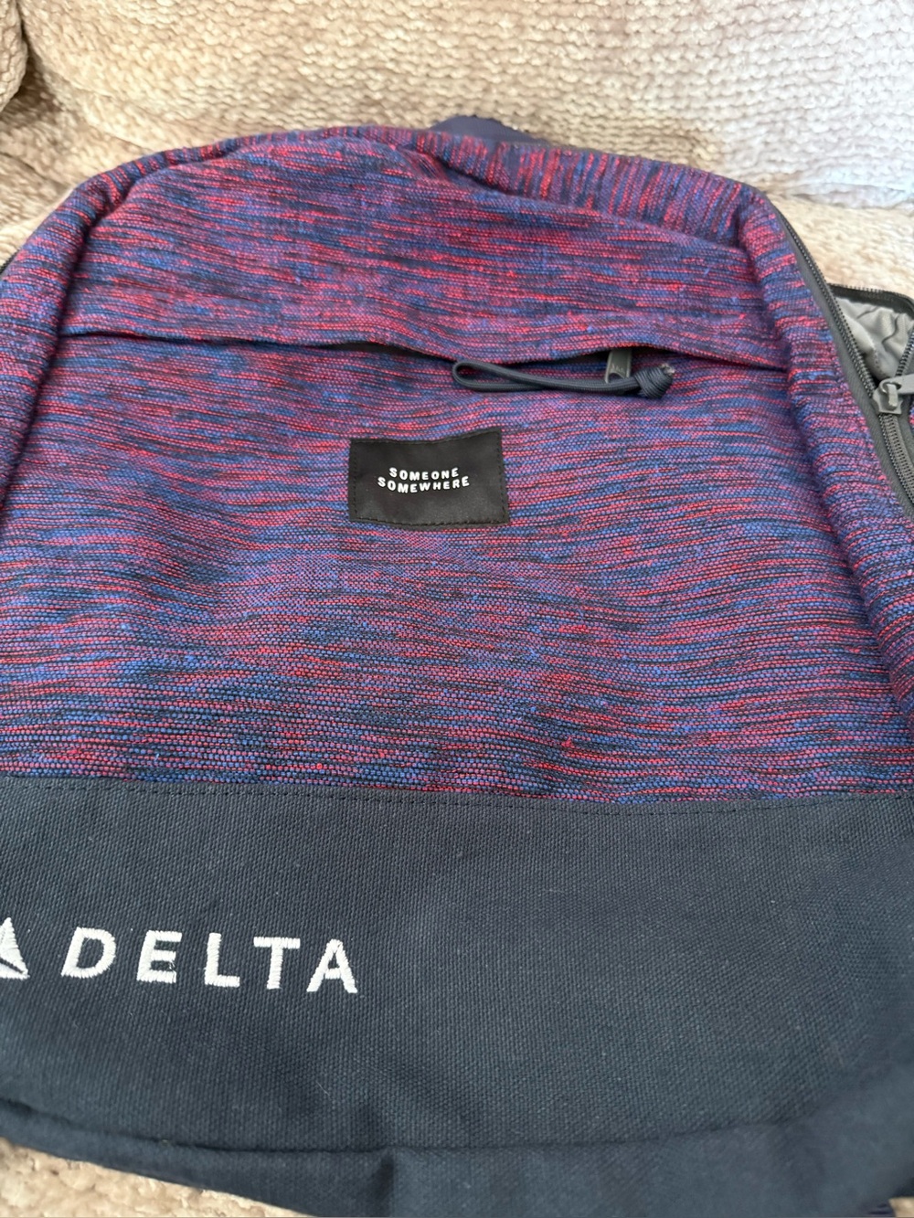 DELTA Airlines Artisan Someone Somewhere Backpack First Class